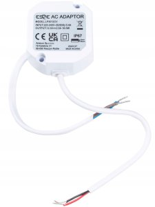 Impulsinis maitinimo šaltinis ESPE LP-3012 (30W, 2.5A/12V, hermetinis IP67, 50x47x25) 1