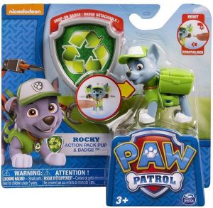 Figurka Spin Master Psi Patrol Figurka z odznaką Rocky 1