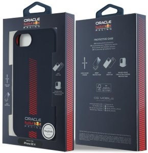 Etui Red Bull Silicone w/ Powerbar       MagSafe do iPhone 16e granatowy 8
