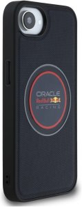 Etui Red Bull Meshed Logo and Red Ring   MagSafe do iPhone 16e granatowy 4