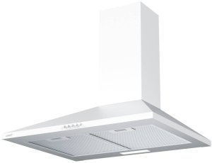 CATA Hood | VK 6000 WH | Wall mounted | Energy efficiency class A | Width 60 cm | 398 m³/h | Push buttons | CSLED | White 1
