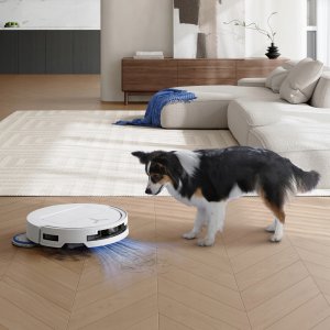 Robot sprzątający Ecovacs Robotic Vacuum Cleaner | DEEBOT T50 PRO OMNI | Wet&Dry | Li-ion | 6400 mAh | Dust capacity 0.26 L | 15000 Pa | White 11