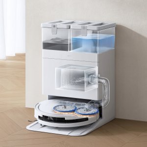 Robot sprzątający Ecovacs Robotic Vacuum Cleaner | DEEBOT T50 PRO OMNI | Wet&Dry | Li-ion | 6400 mAh | Dust capacity 0.26 L | 15000 Pa | White 12