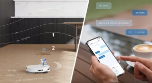 Robot sprzątający Ecovacs Robotic Vacuum Cleaner | DEEBOT T50 PRO OMNI | Wet&Dry | Li-ion | 6400 mAh | Dust capacity 0.26 L | 15000 Pa | White 8