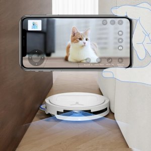 Robot sprzątający Ecovacs Robotic Vacuum Cleaner | DEEBOT T50 PRO OMNI | Wet&Dry | Li-ion | 6400 mAh | Dust capacity 0.26 L | 15000 Pa | White 9
