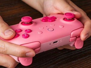 8BitDo Ultimate 2C Bluetooth -peliohjain, pinkki, Switch 2