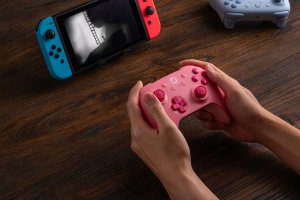 8BitDo Ultimate 2C Bluetooth -peliohjain, pinkki, Switch 9