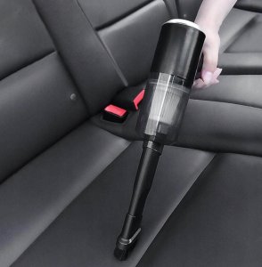 Odkurzacz ręczny Prodigy.Cat ODKURZACZ RĘCZNY SAMOCHODOWY BEZPRZEWODOWY MAŁY 120W DO AUTA USB 2W1 LED 5