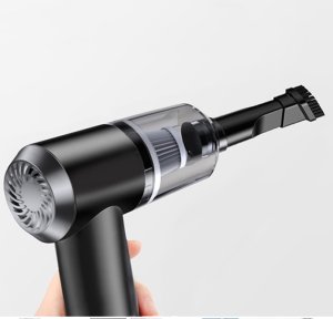Odkurzacz ręczny Prodigy.Cat ODKURZACZ RĘCZNY SAMOCHODOWY BEZPRZEWODOWY MAŁY 120W DO AUTA USB 2W1 LED 7