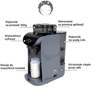 Luna Bambini Ekspres do przygotowywania mleka modyfikowanego Milk Maker Pro 12