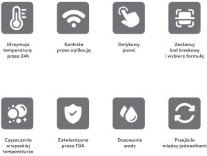 Luna Bambini Ekspres do przygotowywania mleka modyfikowanego Milk Maker Pro 10