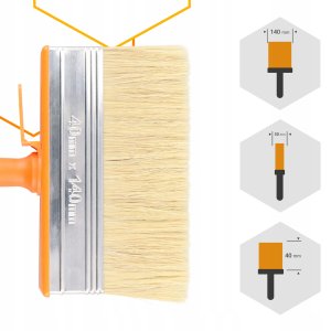 Polax PĘDZEL ANG.MAKLOWICZ 40x140mm 6