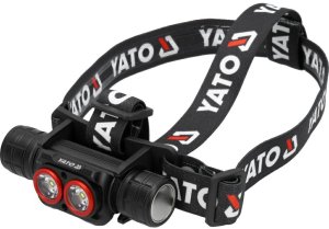 YATO LATARKA CZOŁOWA 3000LM AKU 1