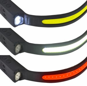 AWTOOLS LATARKA CZOŁOWA COB LED Z CZUJNIKIEM RUCHU 1