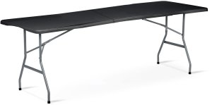 Stół ogrodowy składany 244 cm Plonos czarny 11