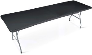 Stół ogrodowy składany 244 cm Plonos czarny 2