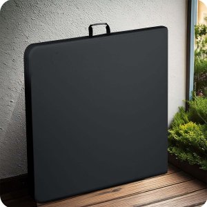 Stół ogrodowy składany 244 cm Plonos czarny 9