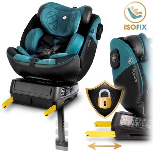 Fotelik samochodowy Nukido Fotelik samochodowy Prestige Line czarno-niebieski 0-36 kg ISOFIX 15