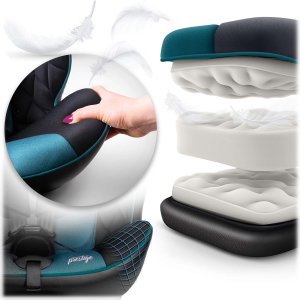 Fotelik samochodowy Nukido Fotelik samochodowy Prestige Line czarno-niebieski 0-36 kg ISOFIX 17