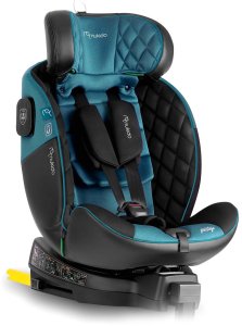 Fotelik samochodowy Nukido Fotelik samochodowy Prestige Line czarno-niebieski 0-36 kg ISOFIX 2