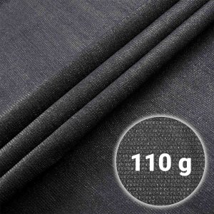 Siatka cieniująca 1,5x50m 110g/m2 + 50 zacisków szara 2