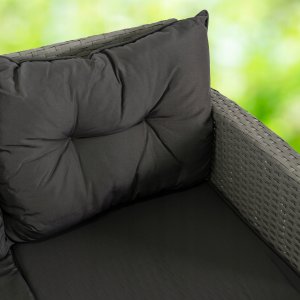 Mebel Elite Zestaw Mebli Ogrodowych Technorattan Sofa Na Taras Ogród Komplet COLORADO 4