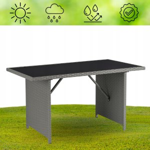 Mebel Elite Zestaw Mebli Ogrodowych Technorattan Sofa Na Taras Ogród Komplet COLORADO 7