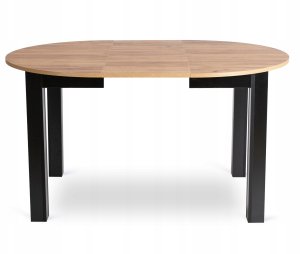 Zestaw Stół Rozkładany Kuchenny Krzesło Komplet Tapicerowane Szare 4x 10