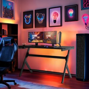 Biurko Gamingowe Komputerowe Dla Dziecka Na Prezent Młodzieżowe BLECK 3