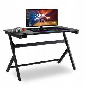 Biurko Gamingowe Komputerowe Dla Dziecka Na Prezent Młodzieżowe BLECK 4