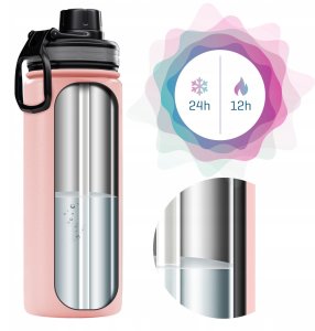 Butelka termiczna Wessper ActiveMax Steeline 1000ml (WES266-PK-1000) 5