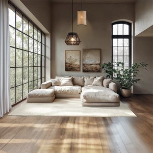 Dywan z krótkim włosiem Soft Zone - kremowy, 160 x 230 cm 2