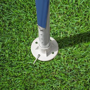 Pawilon Barinas z 3 ścianami bocznymi, wodoodporny, 3x3m - niebieski 5