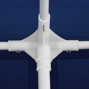 Pawilon Barinas z 3 ścianami bocznymi, wodoodporny, 3x3m - niebieski 8