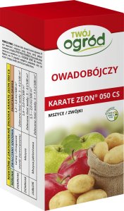 Karate Zeon 050 CS (lambda-cyhalotryna) Twój Ogród - środek owadobójczy 100ml 1