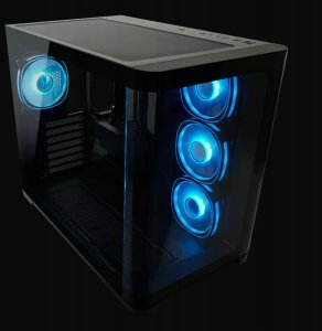 Obudowa LC-Power Case Midi LC-8001B-ON Pro Storm Dark 2