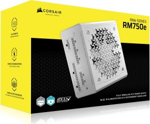 Zasilacz Corsair RM750e 2025 White 750W ATX 3.1 (CP-9020292-EU) 12