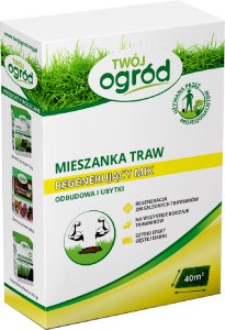 Nasiona trawy Twój Ogród Trawa Regenerujący Mix E+ 1 kg 1