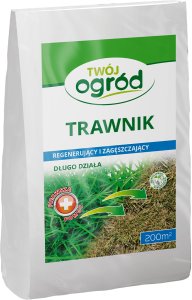 Nawóz pierwsza pomoc do trawników regenerujący i zagęszczający Twój Ogród 4 kg 1