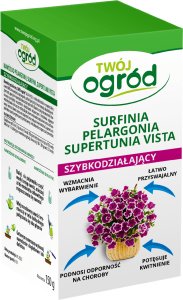 Nawóz do pelargonii, surfinii, supertunii vista 150g Twój Ogród 1