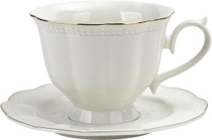 Komplet 2 filiżanek 250 ml + spodki Anet 1