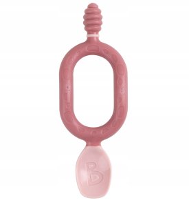 BIBADO spoon-teether, BLUSH TWO PACK, BIB216 2