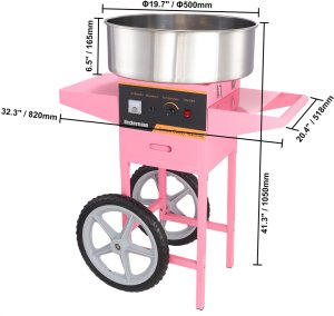 Maszyna do waty cukrowej Heckermann HCMHTJ 7
