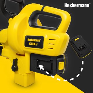 Dmuchawa odkurzacz ogrodowy do liści akumulatorowy Heckermann AVOD40 5