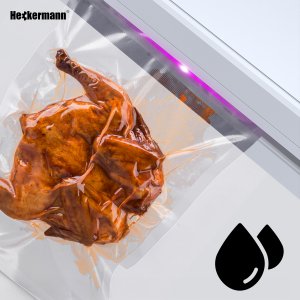 Zgrzewarka próżniowa do pakowania żywności Heckermann 2900 Biała 4