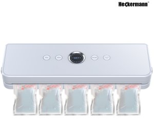 Zgrzewarka próżniowa do pakowania żywności Heckermann 2900 Biała 9