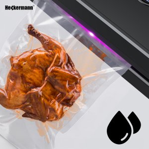 Zgrzewarka próżniowa do pakowania żywności Heckermann 2900 Czarna 4