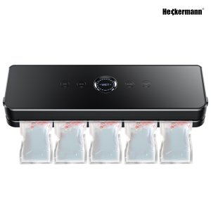 Zgrzewarka próżniowa do pakowania żywności Heckermann 2900 Czarna 9