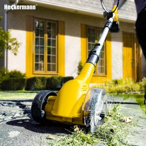 Heckermann Szczotka akumulatorowa do czyszczenia kostki brukowej Heckermann Select AVSF20 7