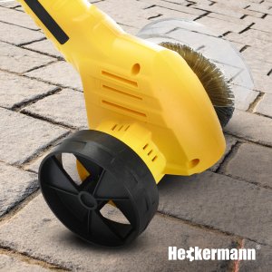 Szczotka akumulatorowa do czyszczenia kostki brukowej Heckermann Select AVSF20 7